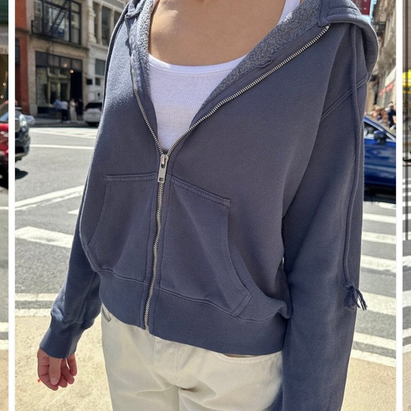 John Galt/Brandy Melville zip hoodie - Picture 4 of 6